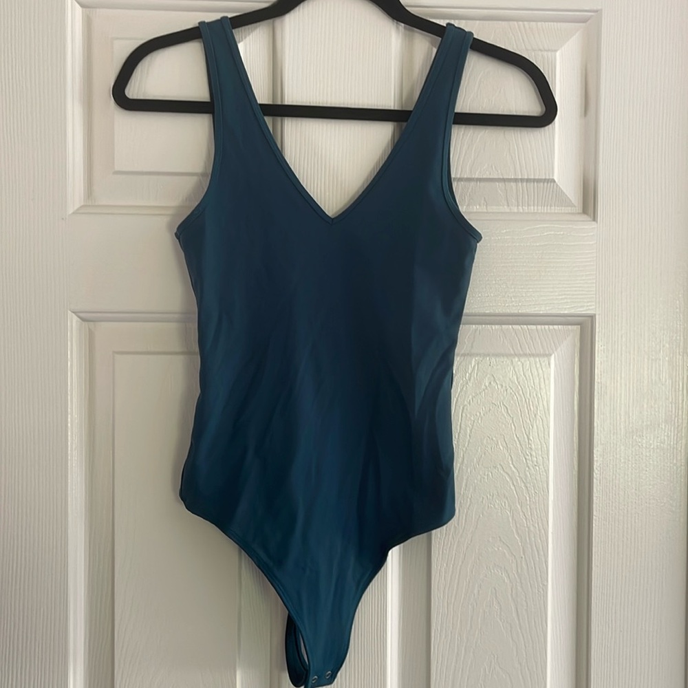 Abercrombie & Fitch Soft AF v-neck tank bodysuit